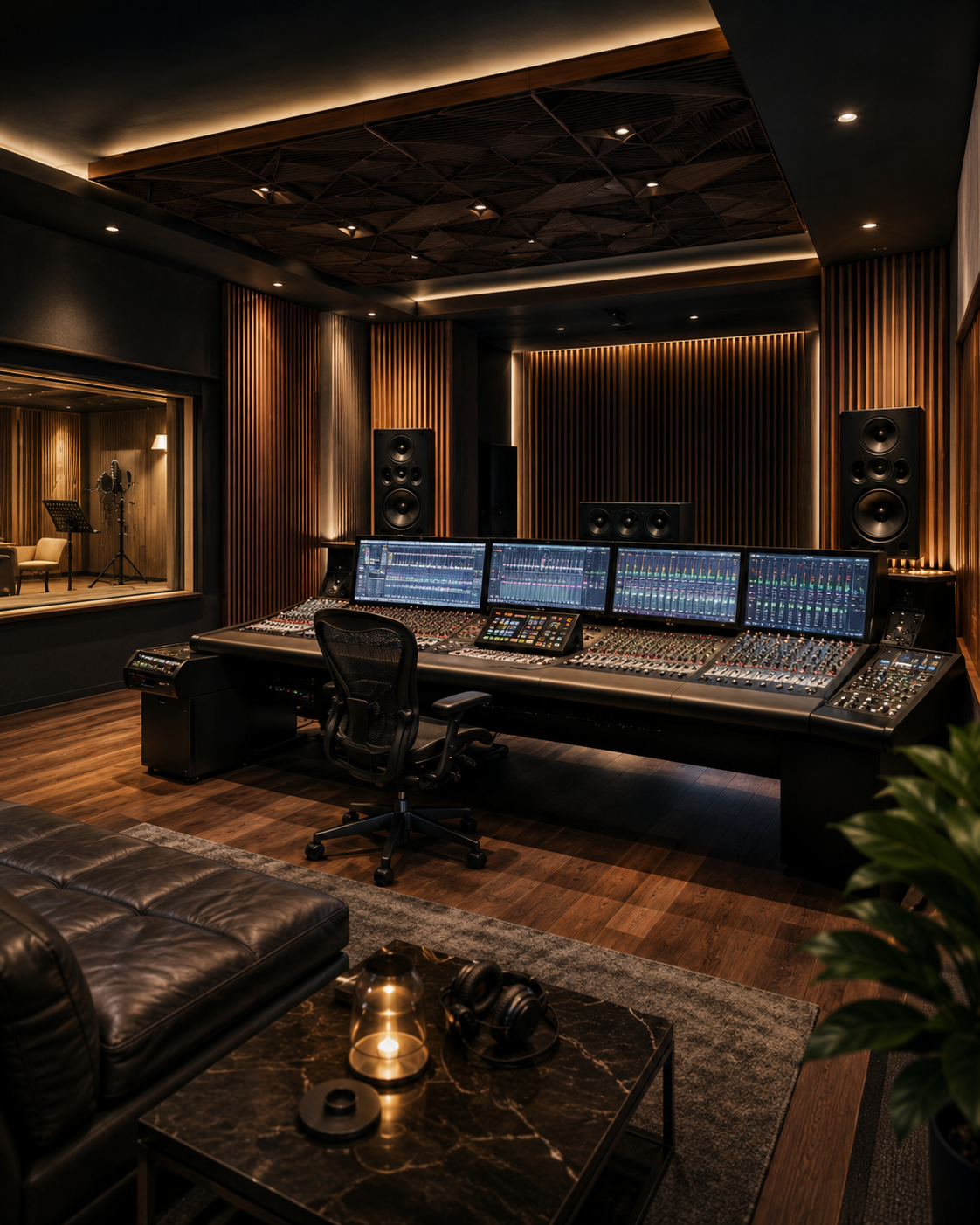 BOL Media voice over recording studio with control room and isolation booth